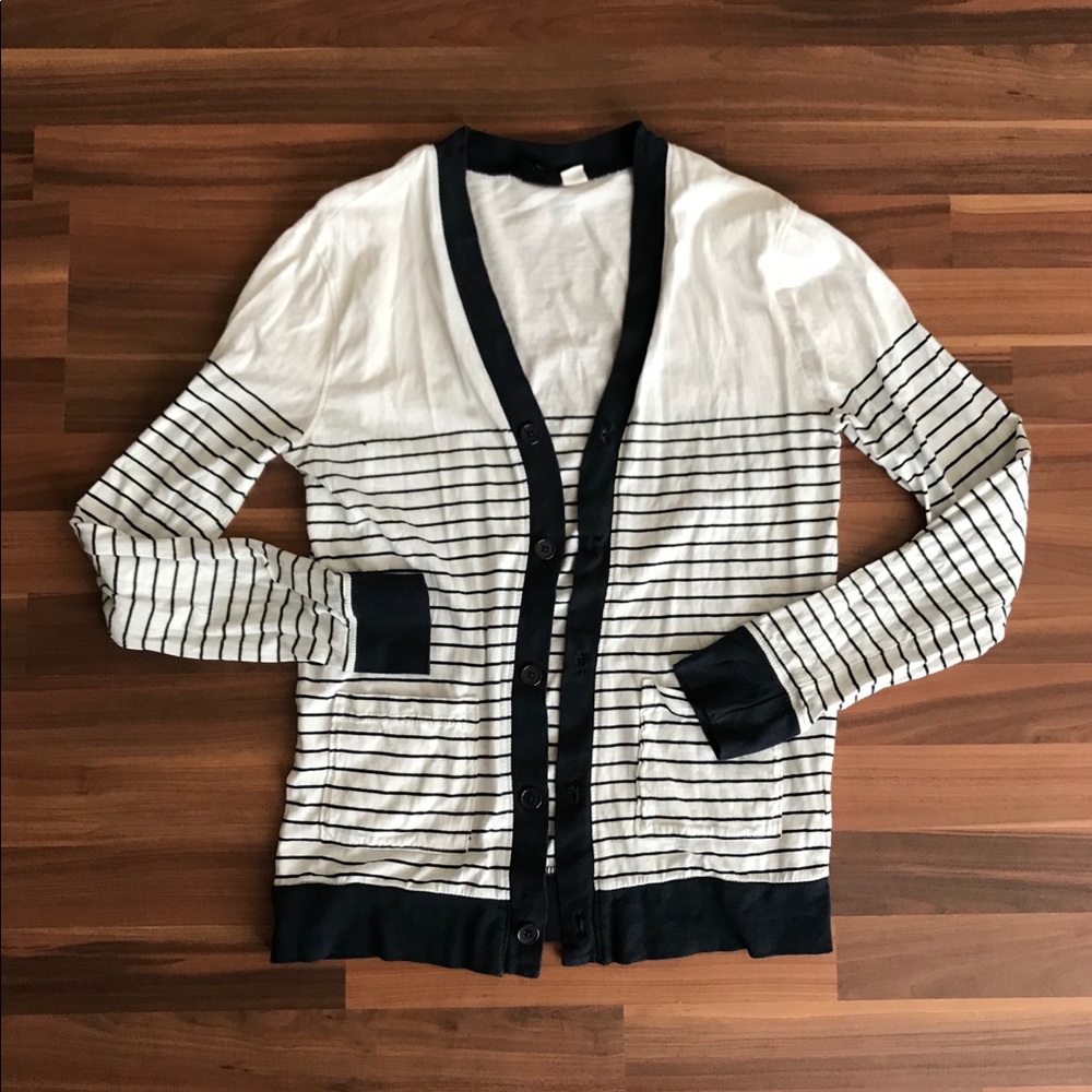 Striped BDG Cotton Cardigan (Urban Outfitters)